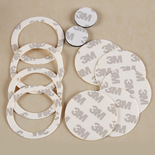 中空双面胶贴3ametc不干胶圆环形