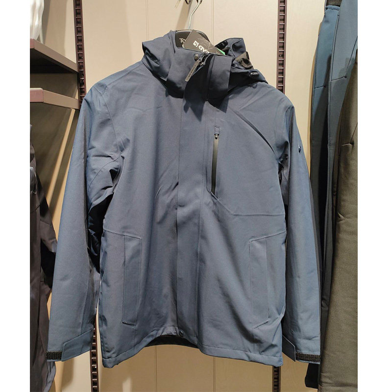 冬季新款探路者三合一冲锋衣男户外防风保暖2024抓绒内胆登山外套