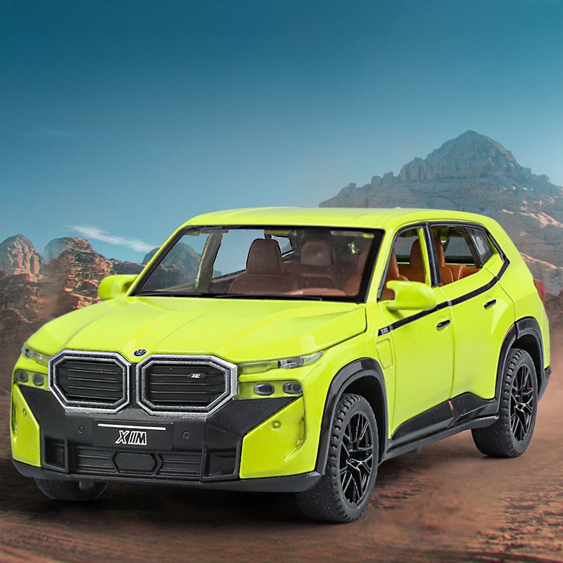 仿真大宝马XM新能源合金汽车模型