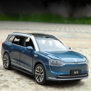 32新能源AITO塞力斯问界M9车模仿真合金汽车模型摆件儿童玩具车