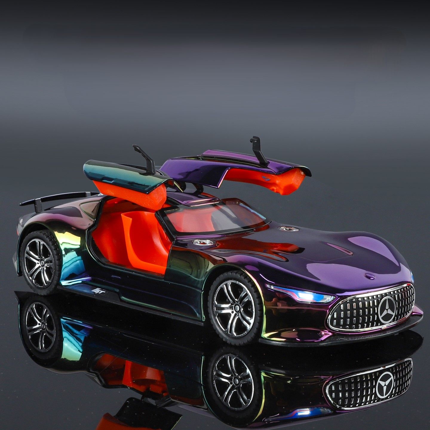 1：24奔驰VISION GT电镀车模仿真合金欧翼门跑车汽车模型儿童玩具,玩具/童车/益智/积木/模型,合金车/玩具仿真车/收藏车模,淘宝优惠券,粉丝福利购,淘宝优惠卷