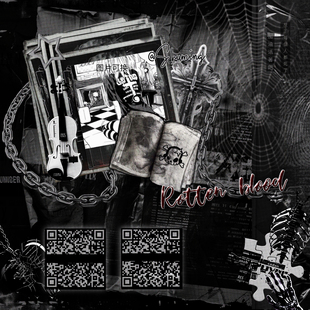 【二维码】二维码美化框原创圈美化圈2vm4R亚文化风格