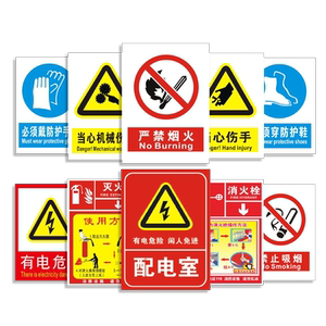 新国标严禁烟火警告标识牌定制
