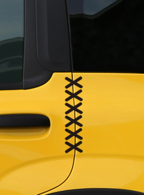 汽车贴纸 缝线补丁个性装饰贴 通用车门缝引擎盖机盖缝贴花拉花