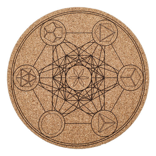 如尼石水晶阵盘Rune卢恩宝石托盘