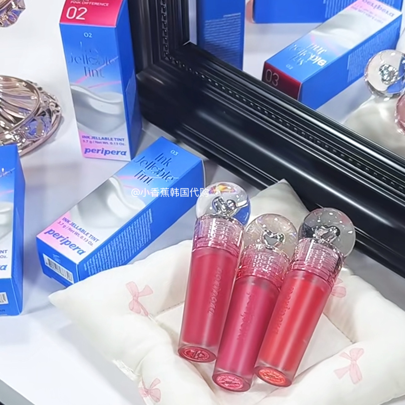 韩国Peripera菲丽菲拉爱心唇釉墨水2025年新款哑光棒棒糖02
