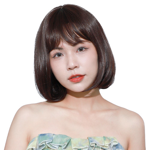 娇滴高温丝甜美动人波波头