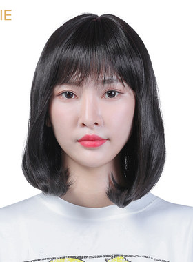 娇滴滴假发优质高温丝波波头