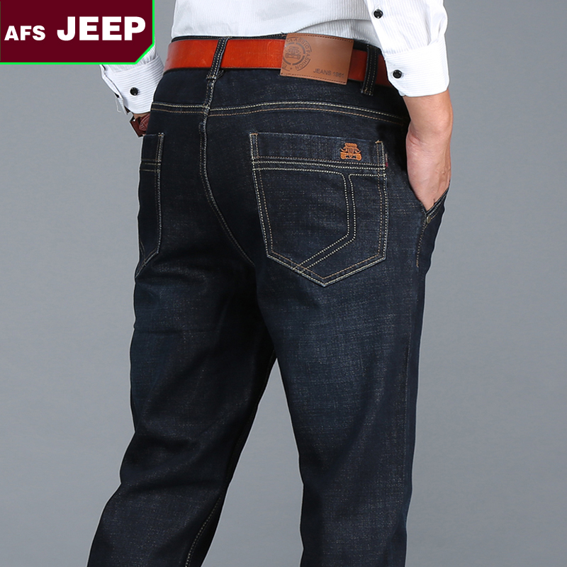 Jeans droite en vrac AFS JEEP en coton pour automne - Ref 1474173 Image 3
