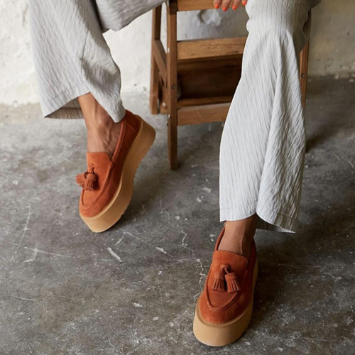 一脚蹬懒人鞋休闲深口单鞋