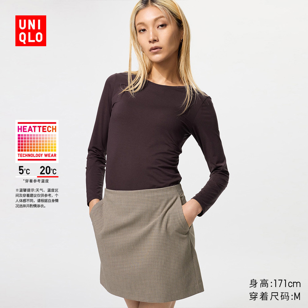 ���¿�ŮװHEATTECHԲ��T��/���䱣ů������478938 79Ԫ