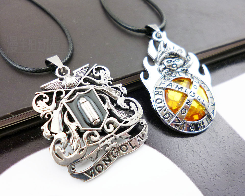 家庭教师 项链钥匙扣 家教彭格列家族标志动漫周边饰品学生日礼物