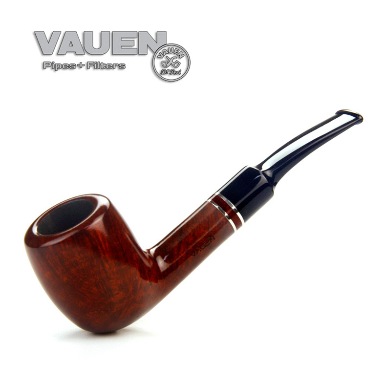 德国华云Vauen进口Briar木管9mm滤芯经典1668男士