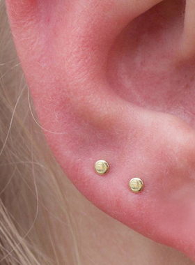 简约风~巨好看的耳钉小巧精致耳饰2025年新款冷淡风925银针耳环