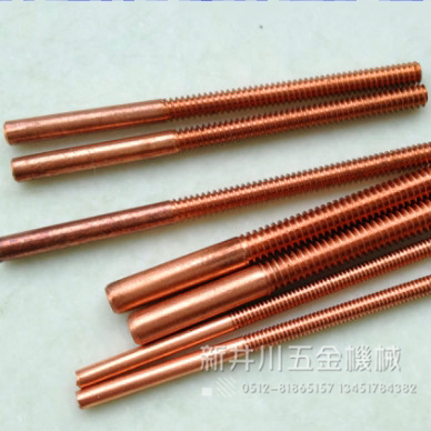 实体店紫铜 红铜电火花机螺纹电极m3m4m5m6m8m10m12厂家直销特价