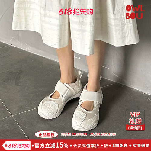 cotemp拼贴运动鞋休闲百搭一字扣