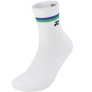 YONEX尤尼克斯yy羽毛球袜男女款加厚毛巾底运动袜子 三双装145134