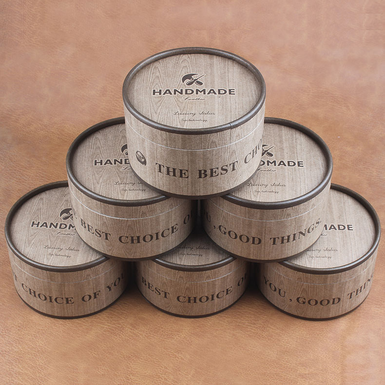 现货批发皮带卷边圆筒定做礼品盒