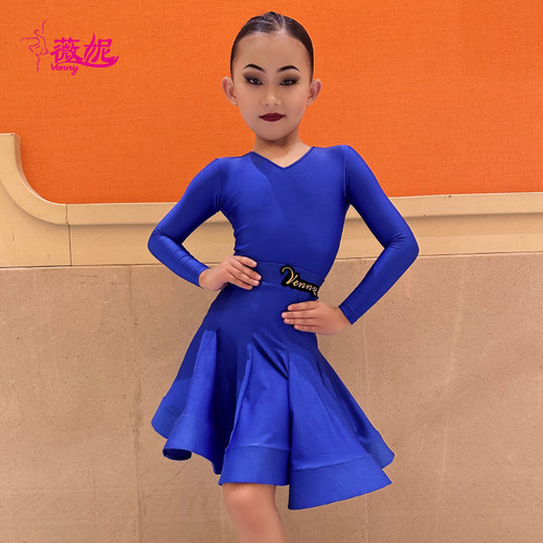 薇妮拉丁舞分体练功服