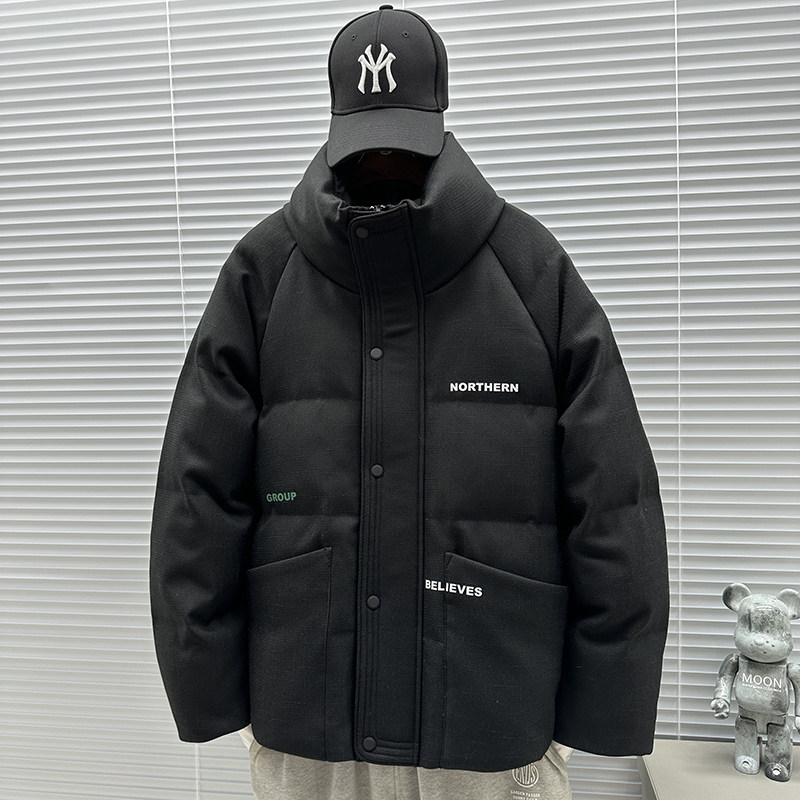 2025新标90白鸭绒小香风加厚立领高品质羽绒服SY002P240,男装羽绒服,钱塘735