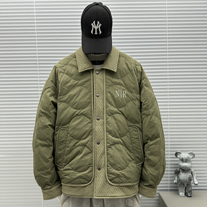 2025新标90白鸭绒印花拼接衬衫款羽绒服SY001P170,男装衬衫,钱塘735