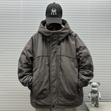 2025冬装新款（绵羊毛填充）简约连帽棉服F-5197P280，男装棉衣，钱塘735