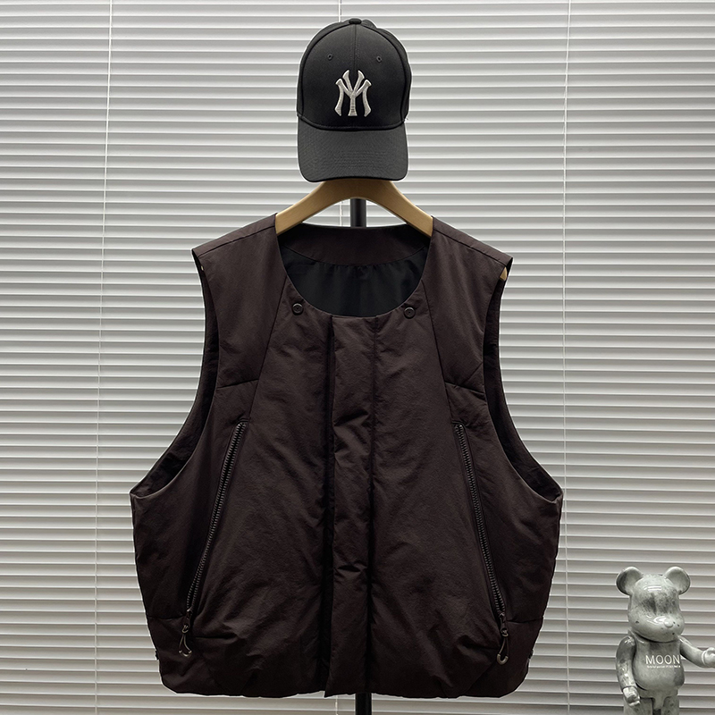 2025冬装新款羽绒服真两件可脱卸短款立领羽绒服男8921P375，男装羽绒服，钱塘735