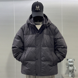 2025新标90白鸭绒短款加厚连帽羽绒服男5502P310，男装羽绒服，钱塘735