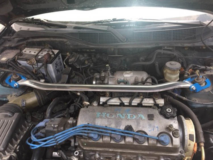 思域EK3/EG8/EK8顶吧平衡杆