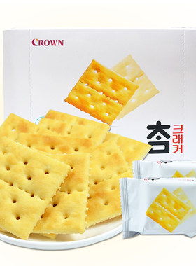 克丽安韩国太口280g咸味苏打饼干