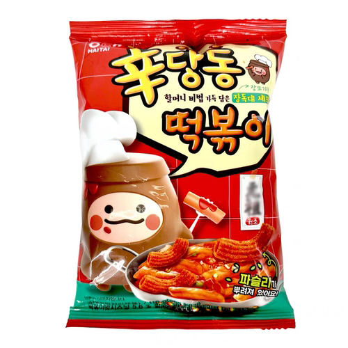 韩国食品进口海太甜辣110g打糕条