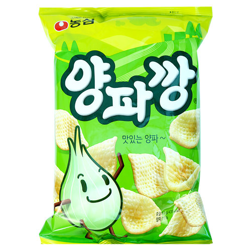 韩国进口食品农心洋葱片83g袋装香脆膨化实惠休闲小零食品送女友
