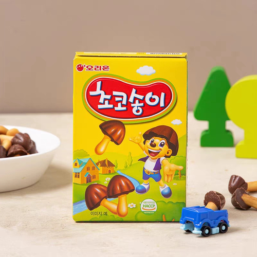 好丽友韩国50g巧克力儿童饼干