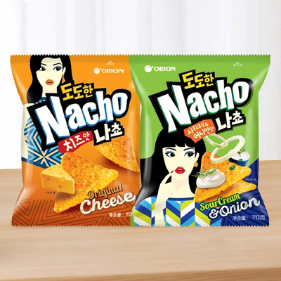 好丽友韩国进口奶酪味玉米片