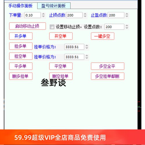 MT4一键平仓助手下单面板定制ea辅助工具批量平仓开仓脚本ea定制