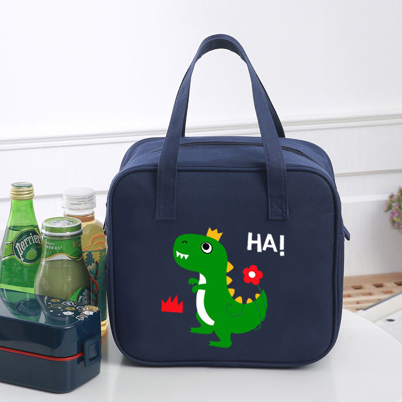 饭盒袋子手提便携可爱儿童保温手拎上班带饭兜便当袋小学生餐包