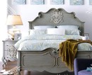 原木雕花床头柜梳妆台双人床北欧设计公主床婚床品质 美式 包邮 新品