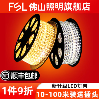 佛山照明led灯带户外防水220v