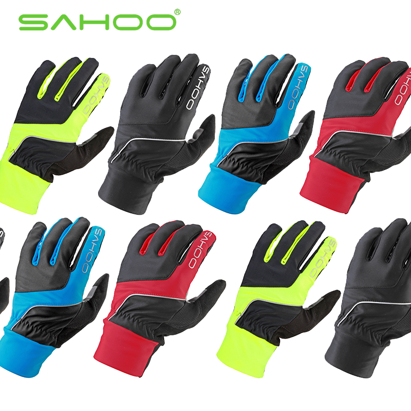 Gants pour vélo mixte SAHOO - Ref 2255258 Image 3