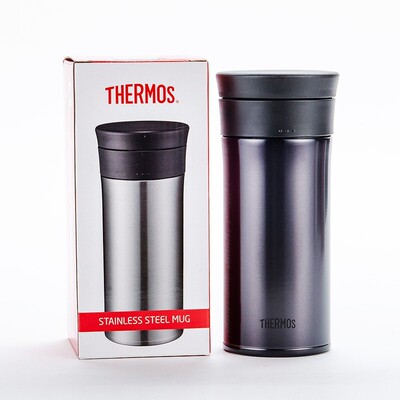 膳魔师保温杯男士不锈钢高真空带茶隔泡茶杯TCMA-400【正品保证】