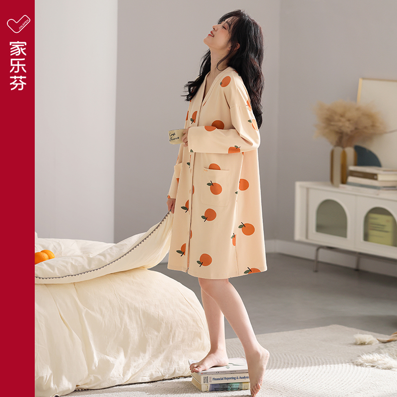 【商场同款】家乐芬睡裙女士纯棉