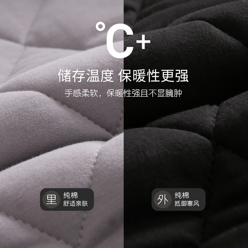 睡衣男士冬天三层加厚纯棉夹棉秋冬季冬款保暖家居服男款全棉套装