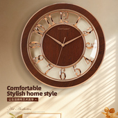 康巴丝钟表挂墙美式 挂钟艺术挂表欧式 复古钟客厅时钟古典家用镂空