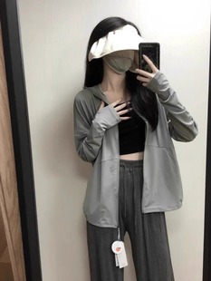 夏季 冰丝防晒衣女2024新款 罩衫 超薄款 外套骑车防晒服 防紫外线长袖