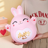 特大号卡通可爱小兔子储蓄罐女孩只进不出防摔儿童存钱罐生日礼物
