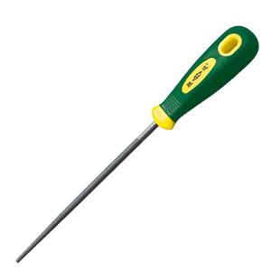 SD/胜达工具 双色塑柄圆锉 尖头细长锉 P4模具钢整形锉 中齿锉刀