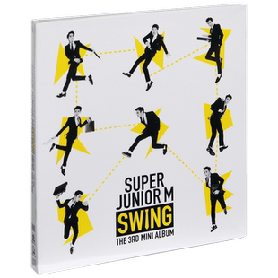 正版唱片 Super Junior-M Swing 嘶吼 2014专辑CD