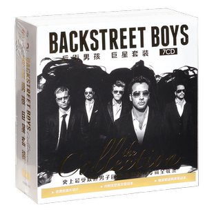正版唱片 后街男孩：巨星套装 Backstreet Boys 7CD+歌词+笔记本
