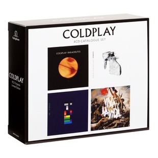 【进口欧版】Coldplay 4CD Catalogue Set酷玩乐队2000-2008专辑
