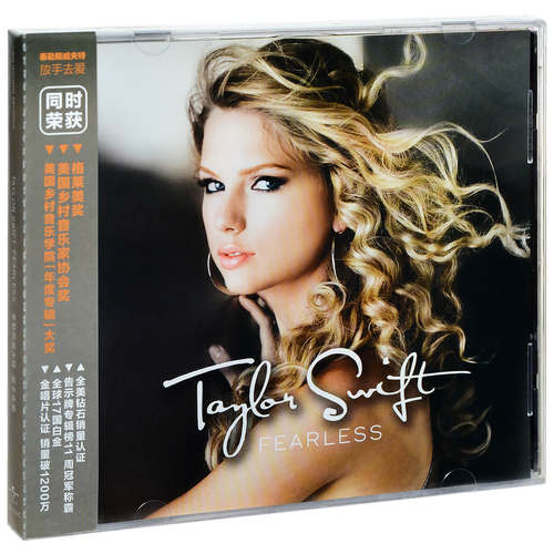 正版 Taylor Swift Fearless 2022 泰勒斯威夫特 放手去爱 CD